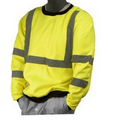 Majestic Hi-Vis Crew Neck Class 3 Sweatshirt